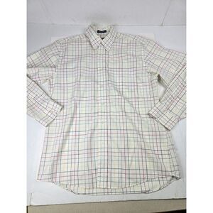 Pendleton Metro Shirt Size Medium Men Wrinkle Resistant Striped Office‎ Business